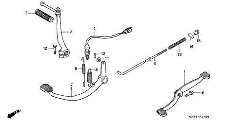  Pedal/ Kickstarter-arm
