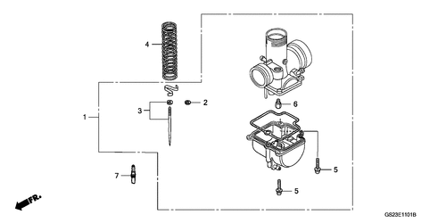 Vergaser Zusatzbauteile (satz)