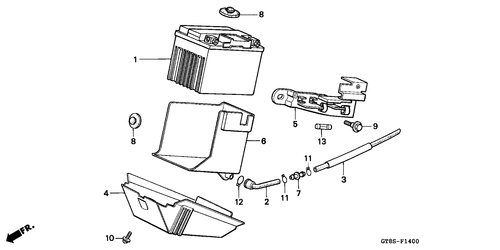  Batterie (pk50ms/ Sms)