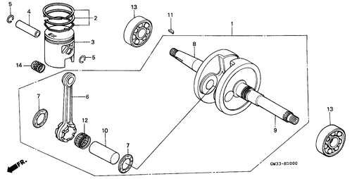  Crankshaft/ Piston