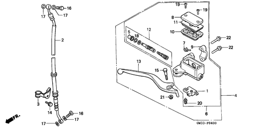  Frechts Brake Master Cylinder