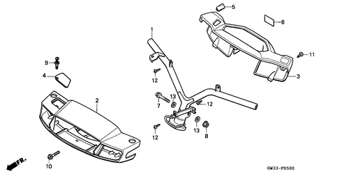  Handle Pipe/ Handle Cover
