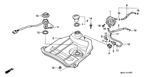  Fuel Tank/ Fuel Pump