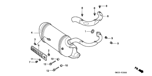  Exhaust Muffler