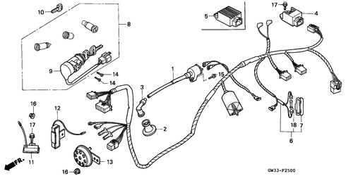  Wire Harness/ Ignition Coil