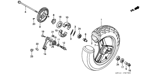  Front Wheel