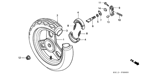  Rear Wheel