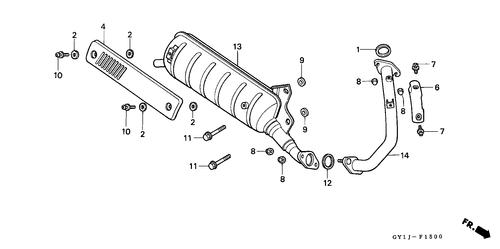  Exhaust Muffler