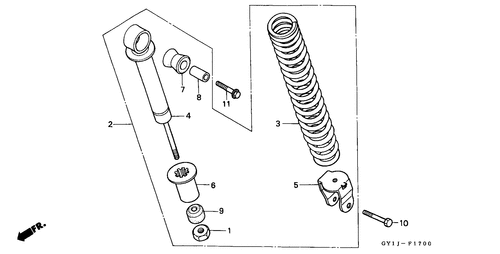  Rear Shock