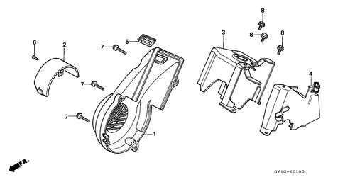  Fan Cover/ Shroud