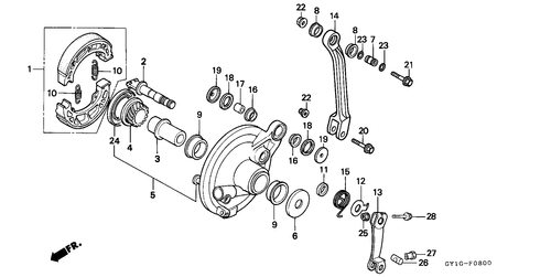  Front Brake Panel