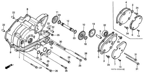  Panneau Carter-moteur G.