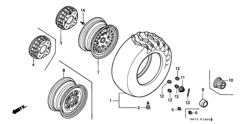  Front Wheel