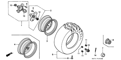  Rear Wheel