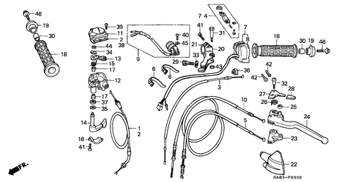  Kabel/ Schalter/ Hebelgriff