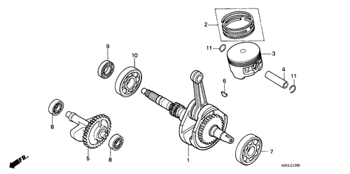  Ciguenal/ Piston