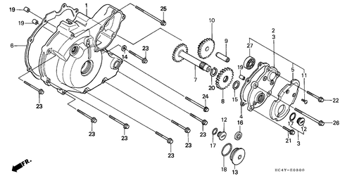  Panneau Carter-moteur G.