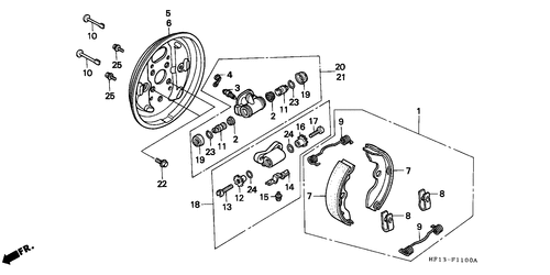  Front Brake Panel