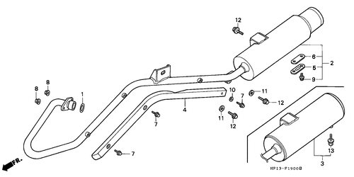  Exhaust Muffler