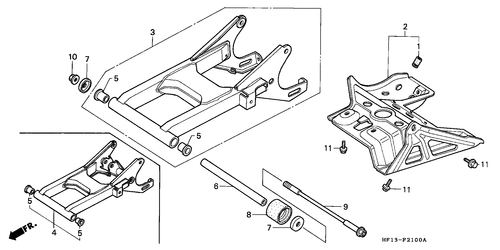  Bras Oscillant