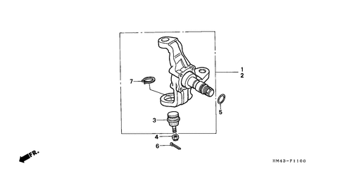  Knuckle (2wd)