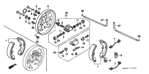  Front Brake Panel