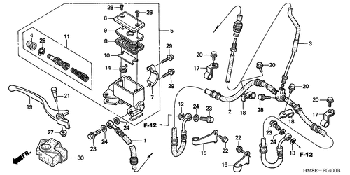  Frechts Brake Master Cylinder