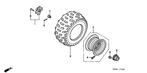  Ruota Posteriore