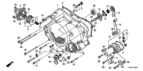  Front Crankcase Cover (es)