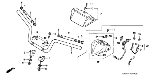  Handle Pipe