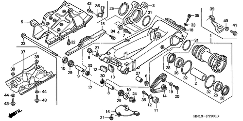  Bras Oscillant