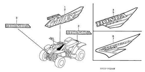  Marke (trx400exx-2)