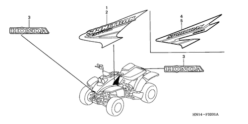  Marke (trx400ex3,4)
