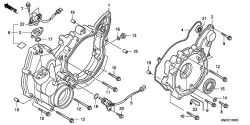  Panneau De Carter-moteur