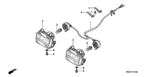  Projecteur (trx350tm/ Te)