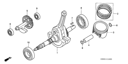  Ciguenal/ Piston
