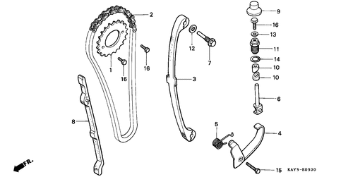 Cam Chain/ Tensioner