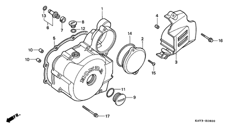  Left Crankcase Cover