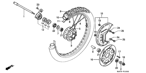  Front Wheel