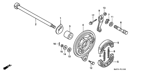  Rear Brake Panel