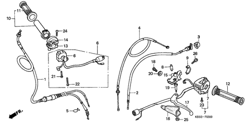  Handle Lever/ Switch/ Cable