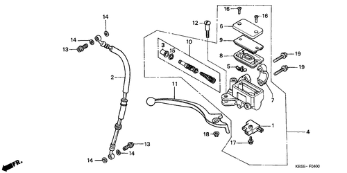  Frechts Brake Master Cylinder