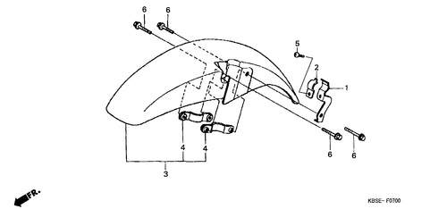  Front Fender