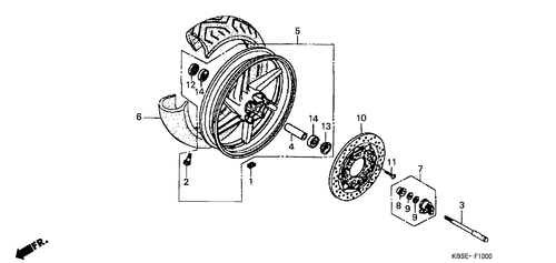 Front Wheel
