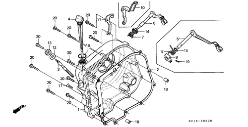  Panneau Carter-moteur D.