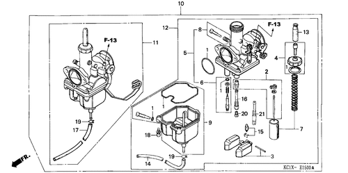  Carburetor (cb125tdc/ Tde)