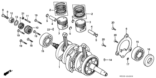  Crankshaft/ Piston