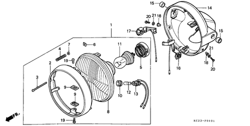  Scheinwerfer (g)