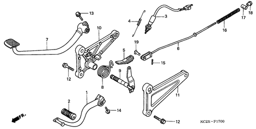 Pedal