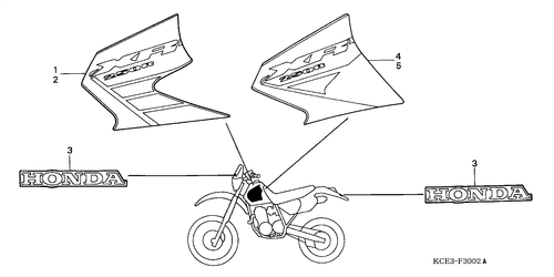  Marca (xr250r2/ 3)